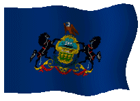 OSTEN     (Flagge von Pennsylvania)